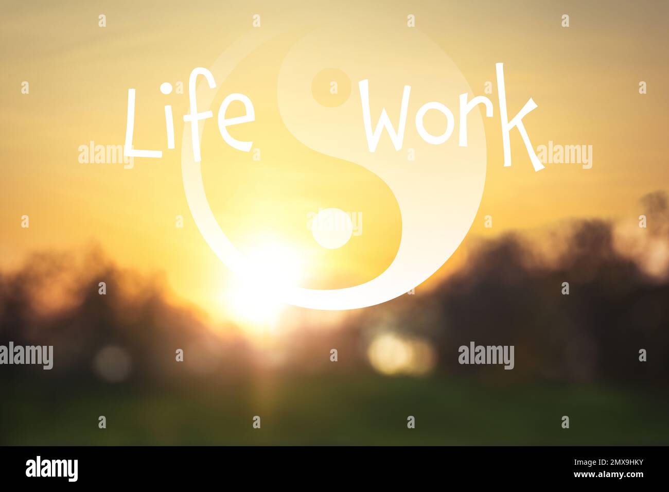 Work life balance abstract hi-res stock photography and images - Alamy