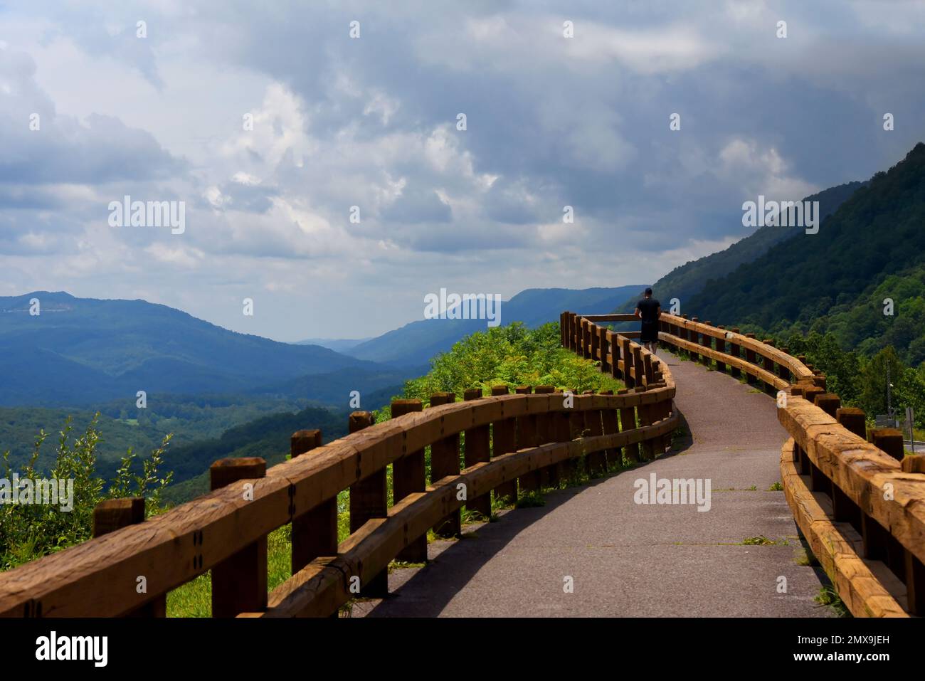 James Walker Robinson Memorial Scenic Overlook is located outside of