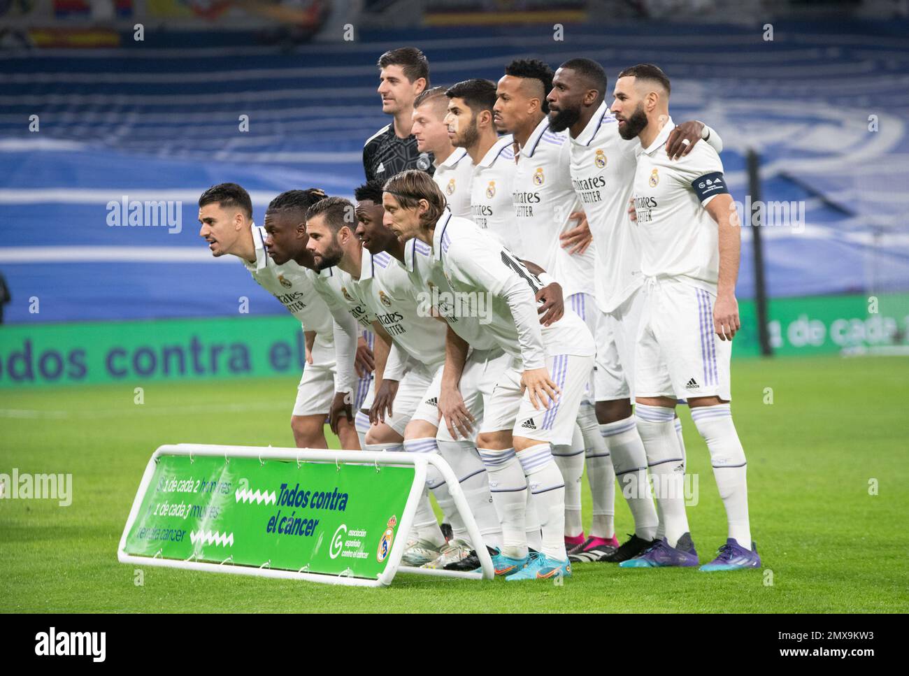 2nd February 2023; Santiago Bernabeu Stadium, Madrid, Spain, Spanish La