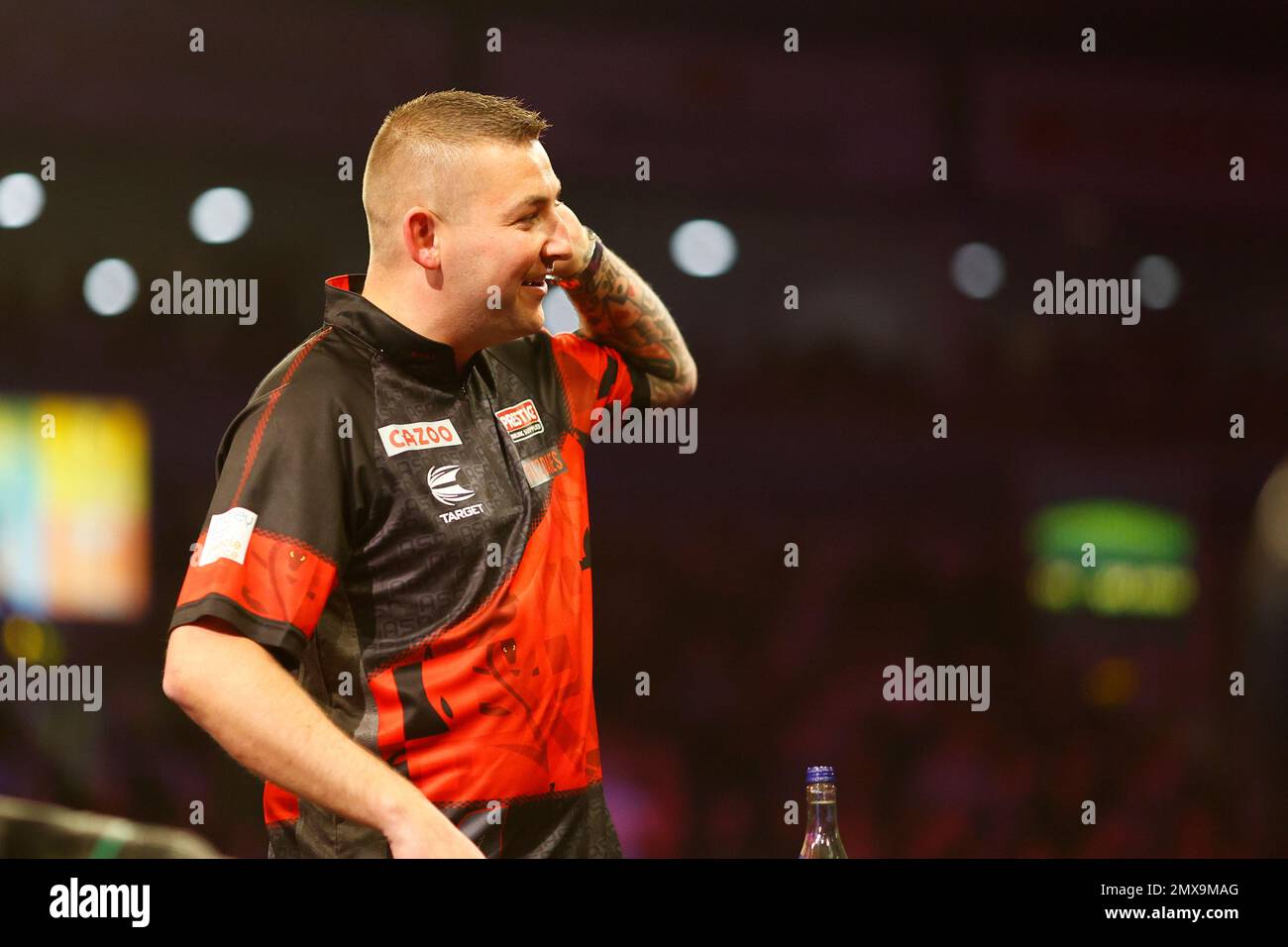 SSE Arena, Belfast, Northern Ireland. 2nd Feb, 2023. 2023 PDC Cazoo Premier League Darts Belfast