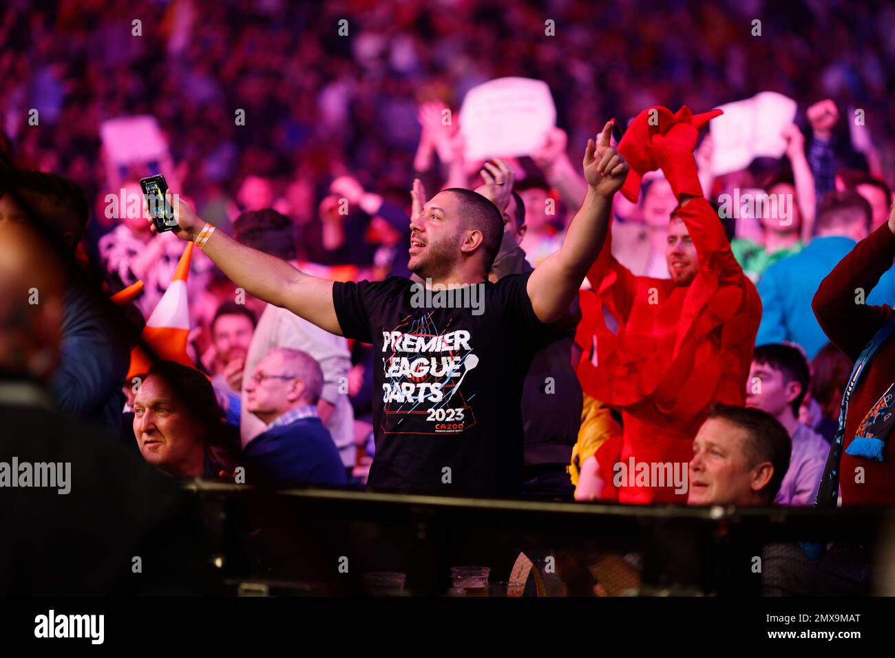 SSE Arena, Belfast, Northern Ireland. 2nd Feb, 2023. 2023 PDC Cazoo Premier League Darts Belfast