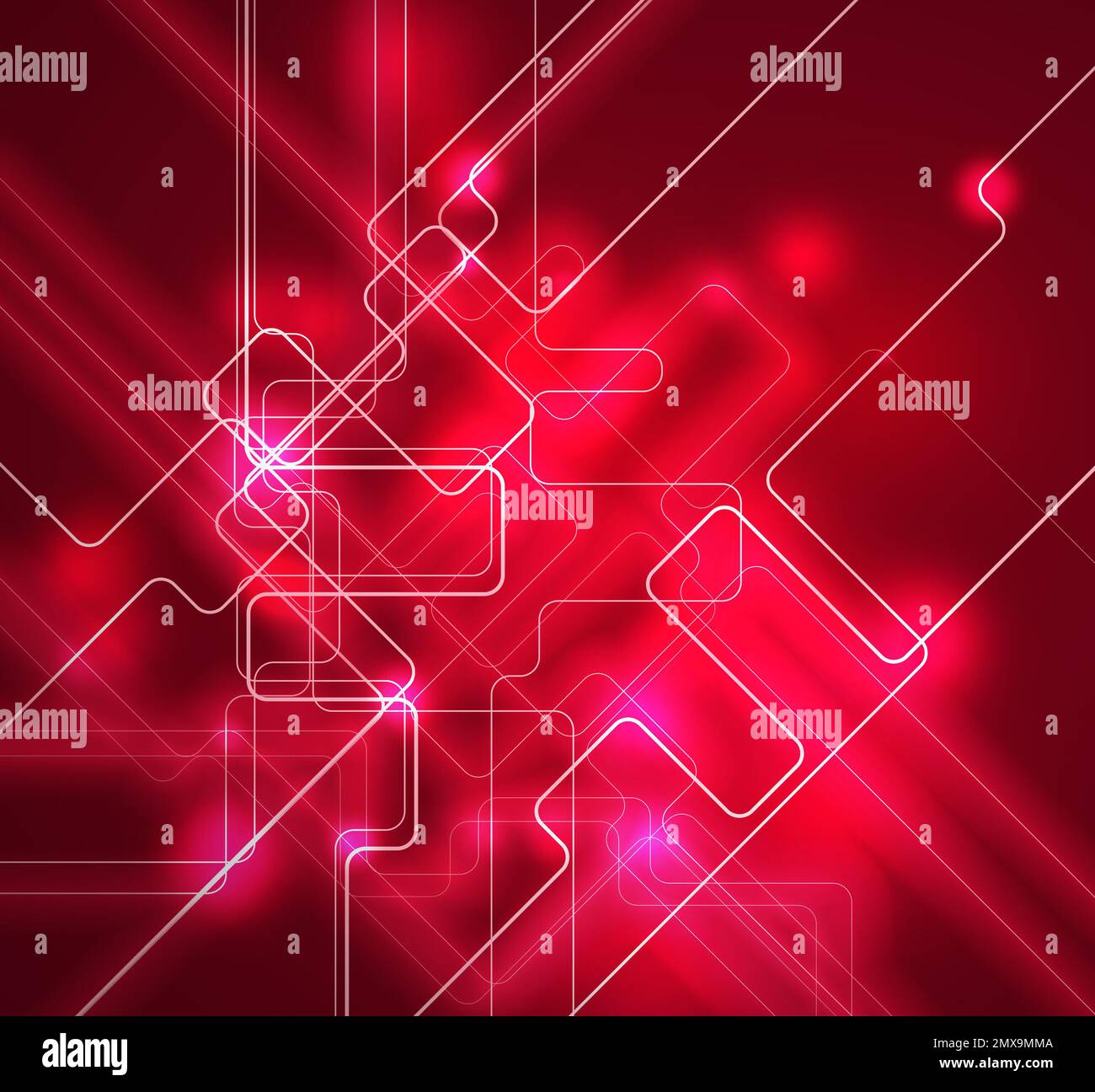 Electronics and technology. Circuit board pattern illustration Stock ...