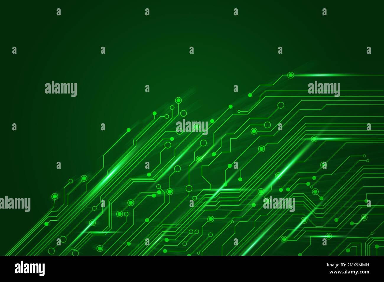 Electronics and technology. Circuit board pattern illustration Stock ...