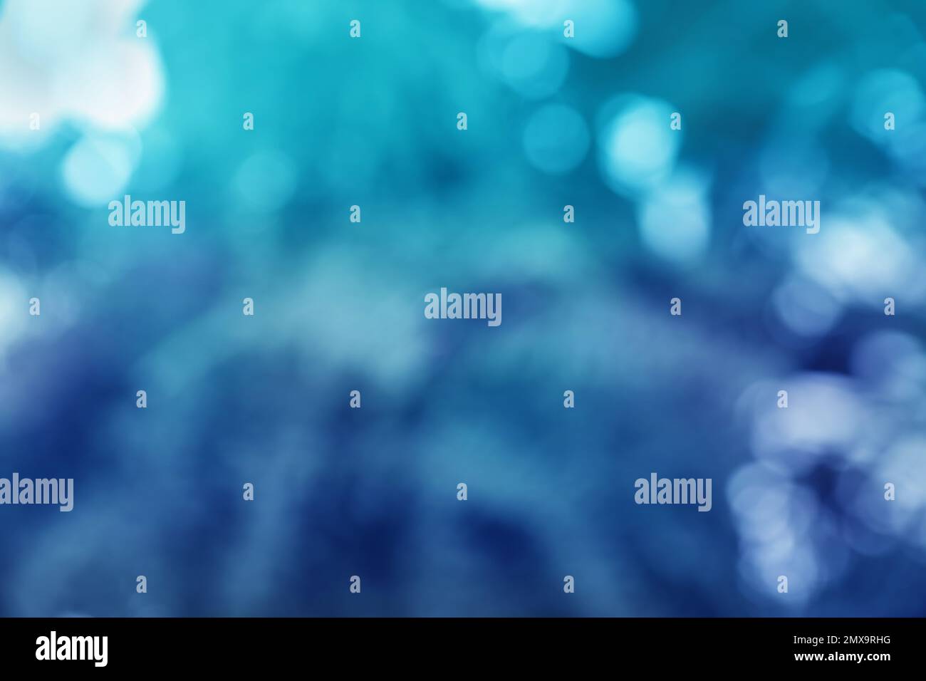 Blurred view of abstract blue background. Bokeh effect Stock Photo - Alamy
