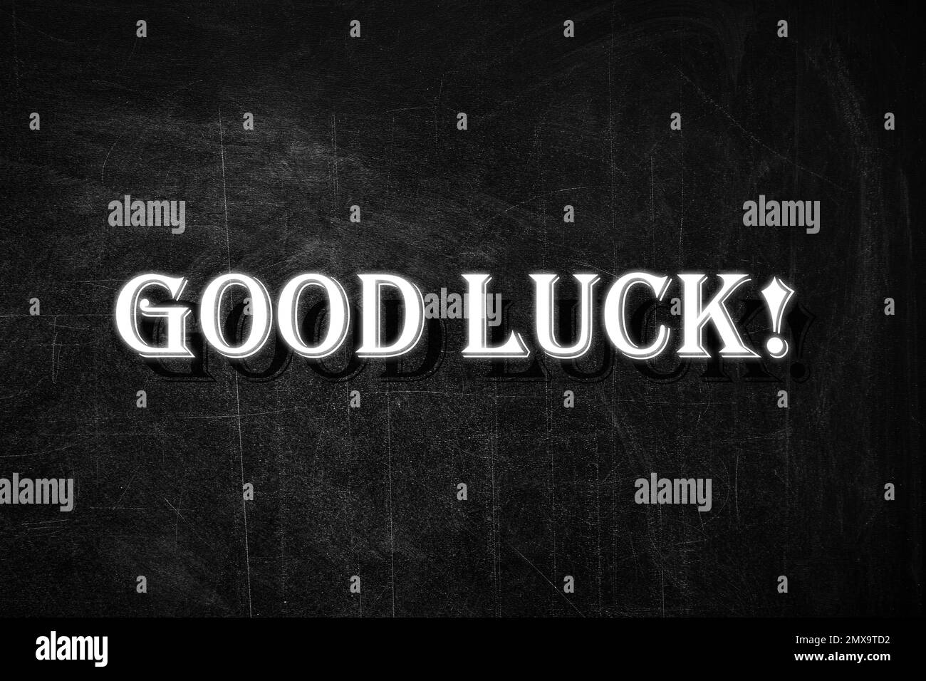 Good luck sign Black and White Stock Photos & Images Alamy