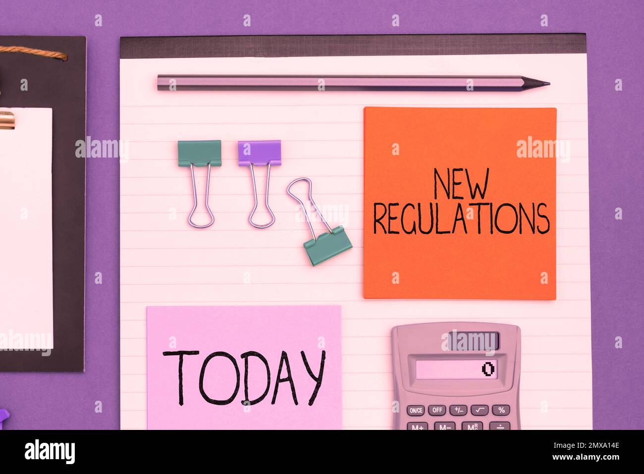 Writing displaying text New Regulations. Concept meaning Regulation ...