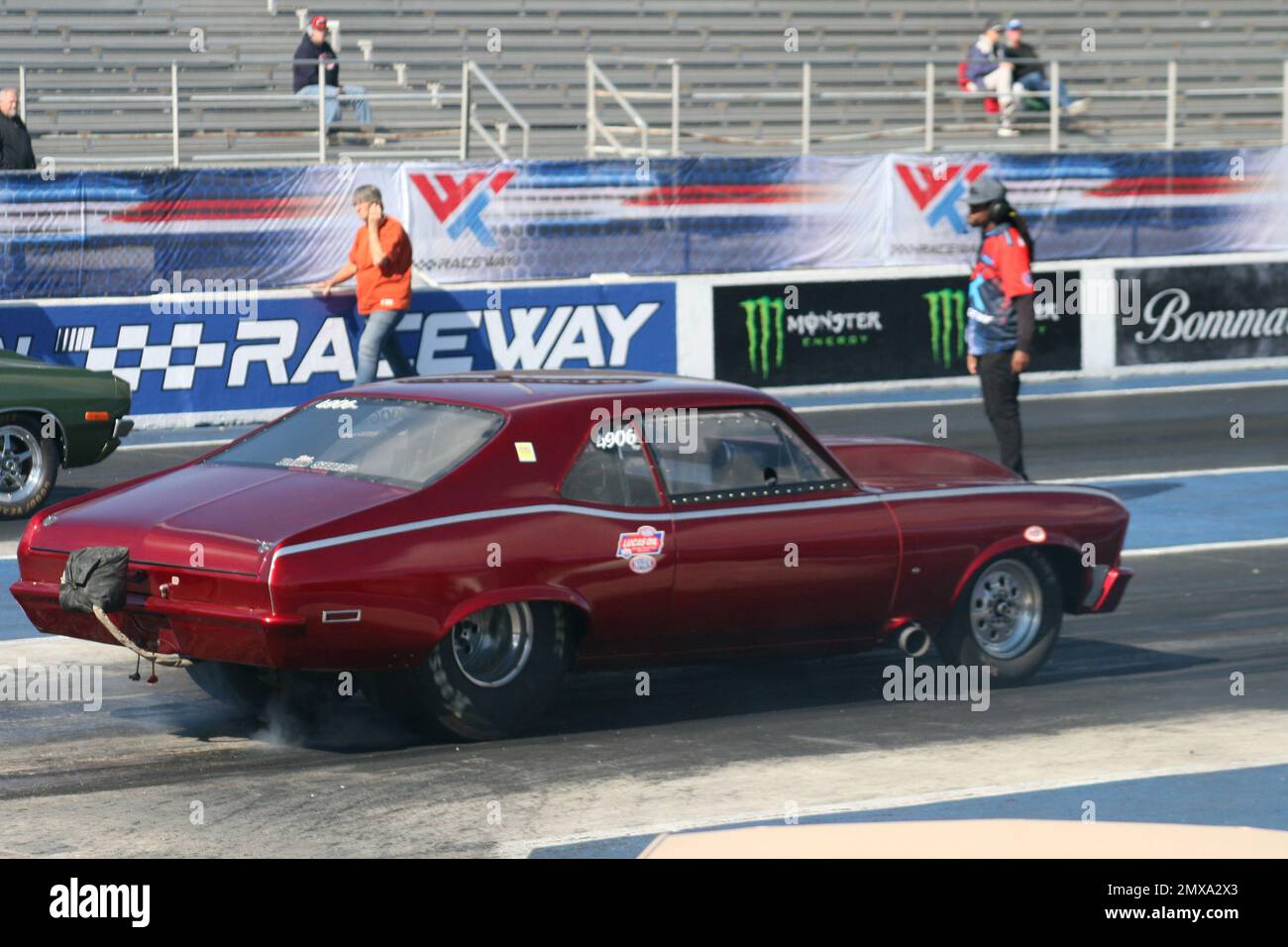 Drag Racing at WorldWide Technology Raceway hosting the 2022 Lucas Oil