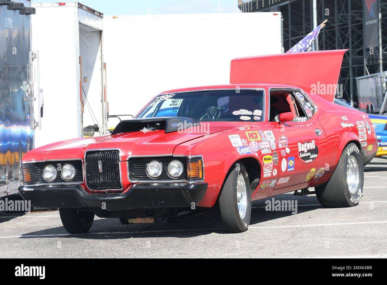 Drag Racing at WorldWide Technology Raceway hosting the 2022 Lucas Oil
