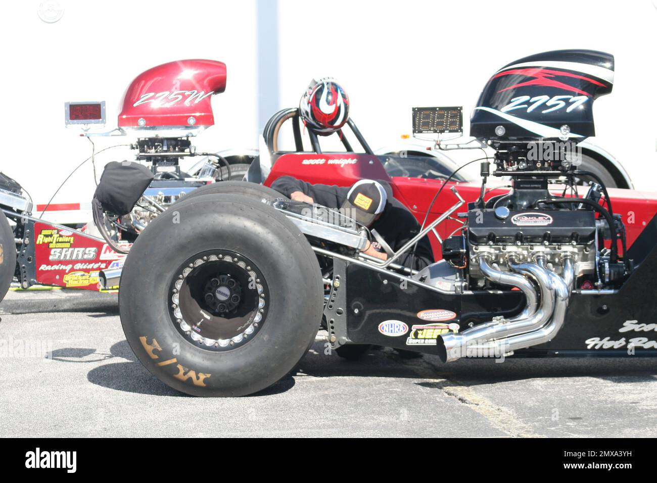 Drag Racing at WorldWide Technology Raceway during the 2022 Lucas Oil
