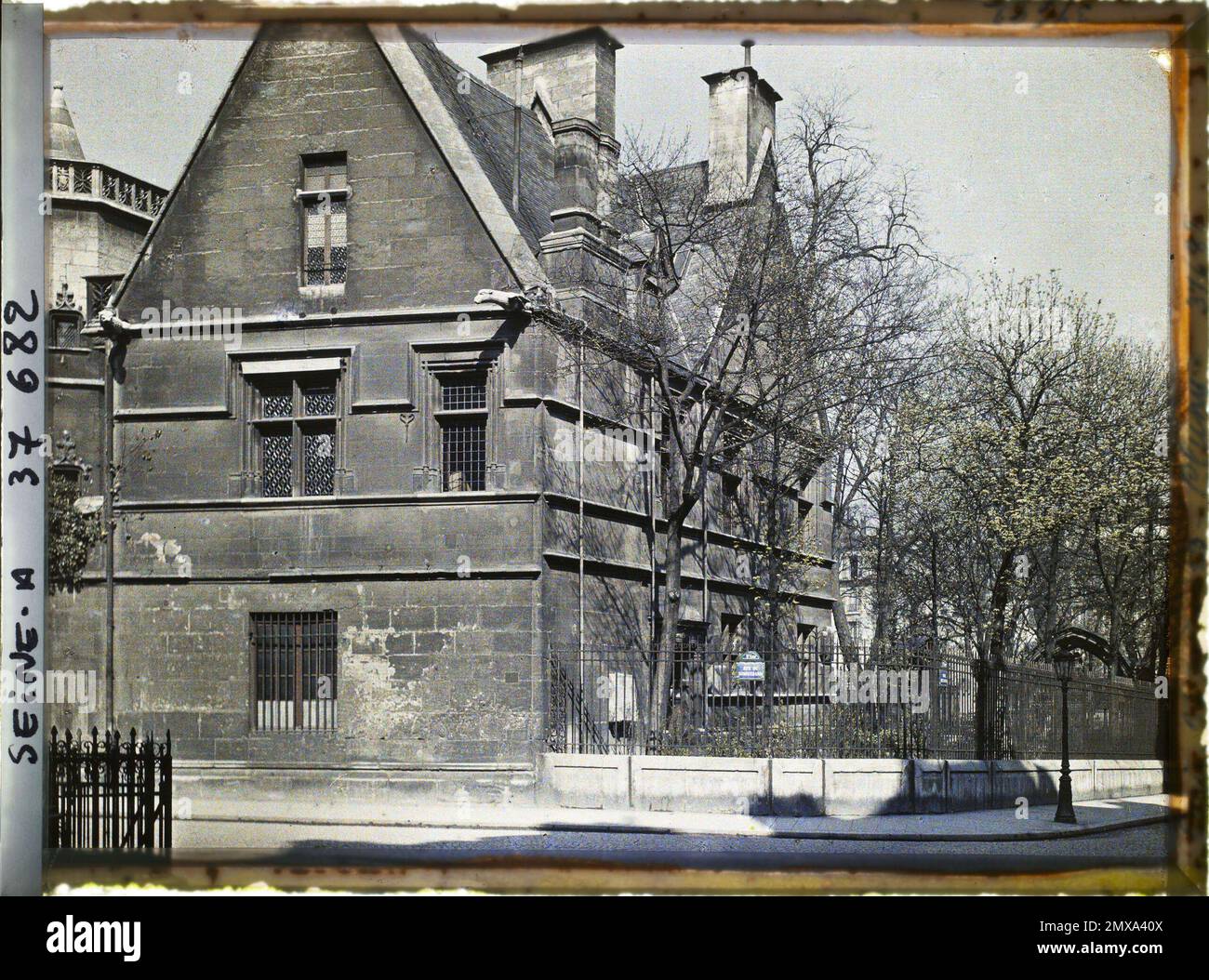 Paris (5), France The museum of Cluny rue du Sommerard (current place PaulPainlevé) , (French Paris (5), France The museum of Cluny rue du Sommerard (current place PaulPainlevé) , (French