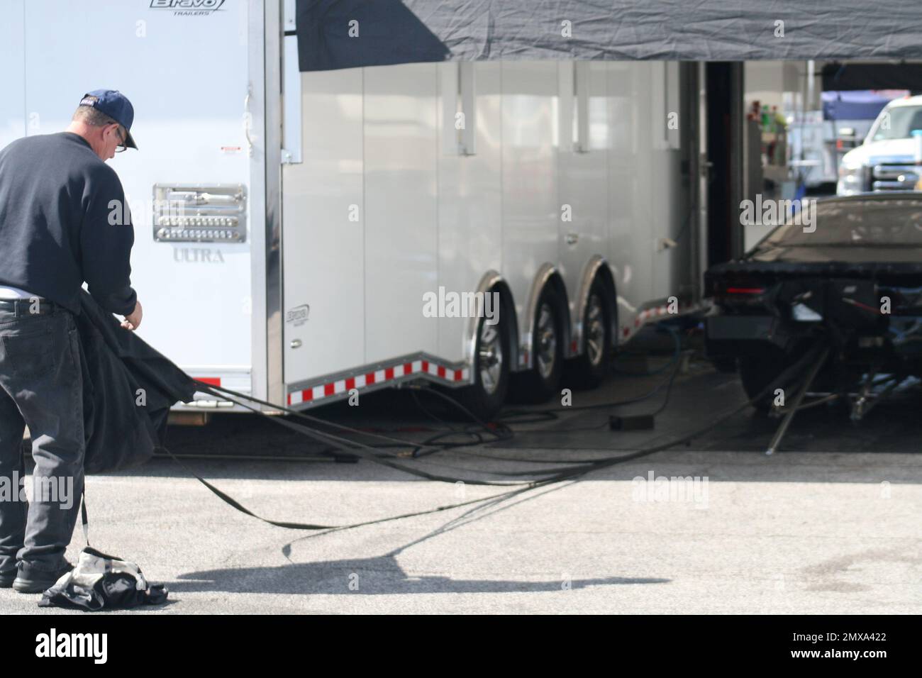 Drag Racing at WorldWide Technology Raceway during the 2022 Lucas Oil