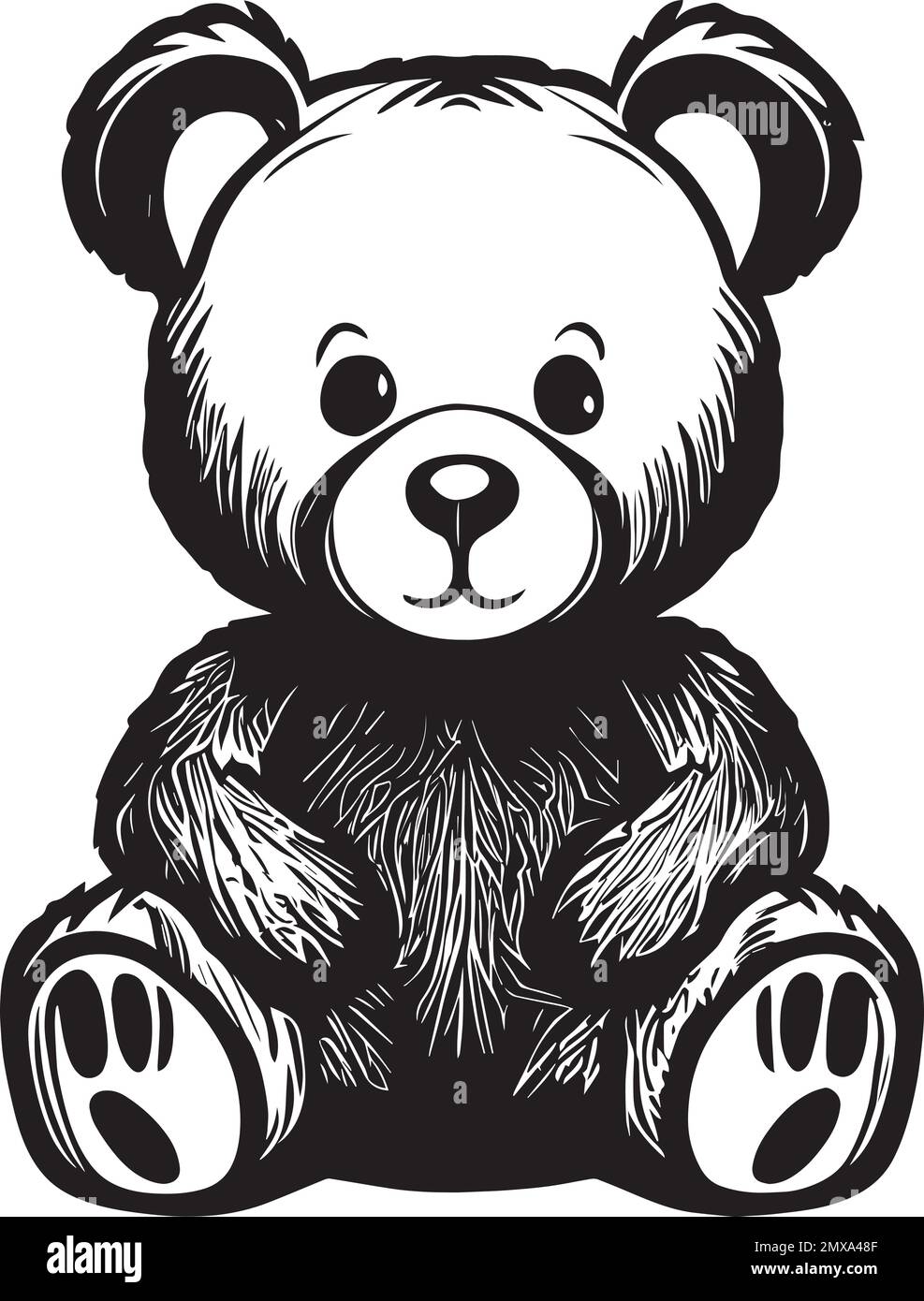 Cute Stuffed Teddy Bear Logo Design Stock Vector Image Art Alamy cute-stuffed-teddy-bear-logo-design-stock-vector-image-art-alamy