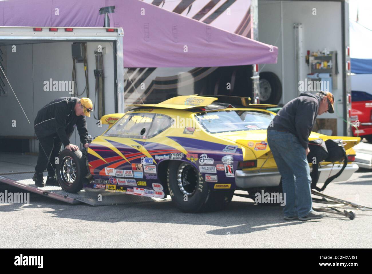 Drag Racing at WorldWide Technology Raceway during the 2022 Lucas Oil
