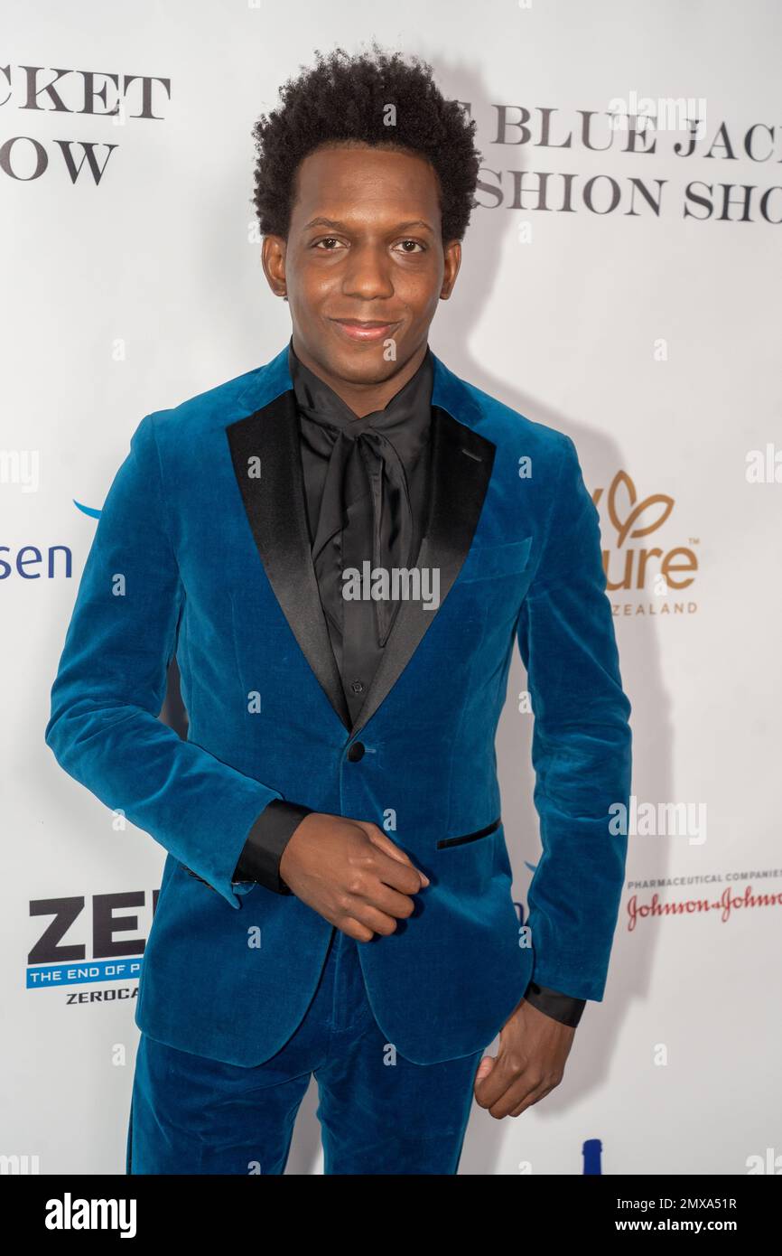 NEW YORK, NEW YORK FEBRUARY 01 Carlos Greer attends the Seventh