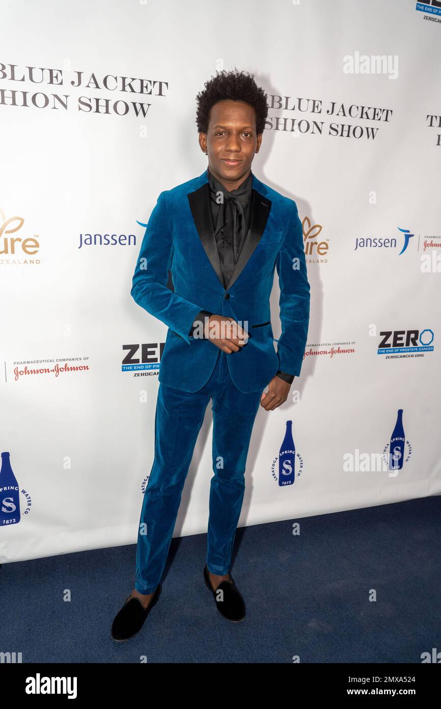 NEW YORK, NEW YORK FEBRUARY 01 Carlos Greer attends the Seventh