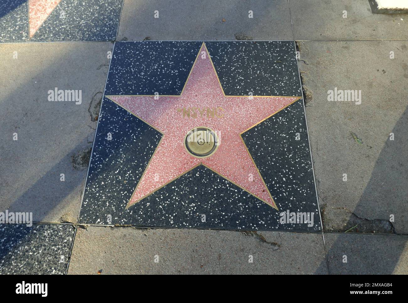 Los Angeles, California, USA 1st February 2023 A general view of atmosphere of N'Sync Hollywood Walk of Fame Star on February 1, 2023 in Los Angeles, California, USA. Photo by Barry King/Alamy Stock Photo Stock Photo