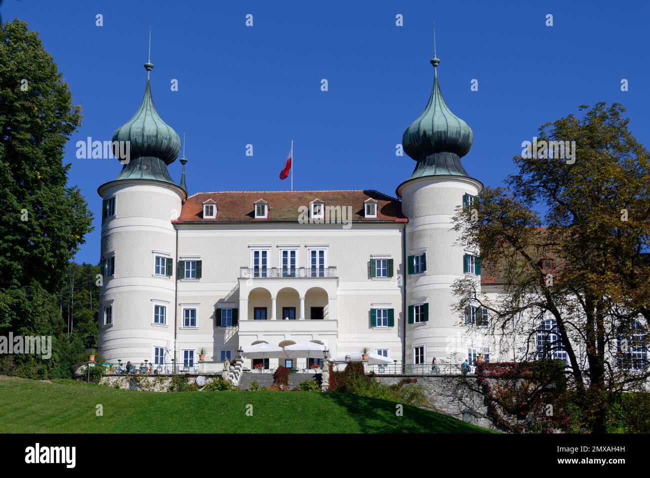 Artstetten Castle, Artstetten, Lower Austria, Austria Stock Photo
