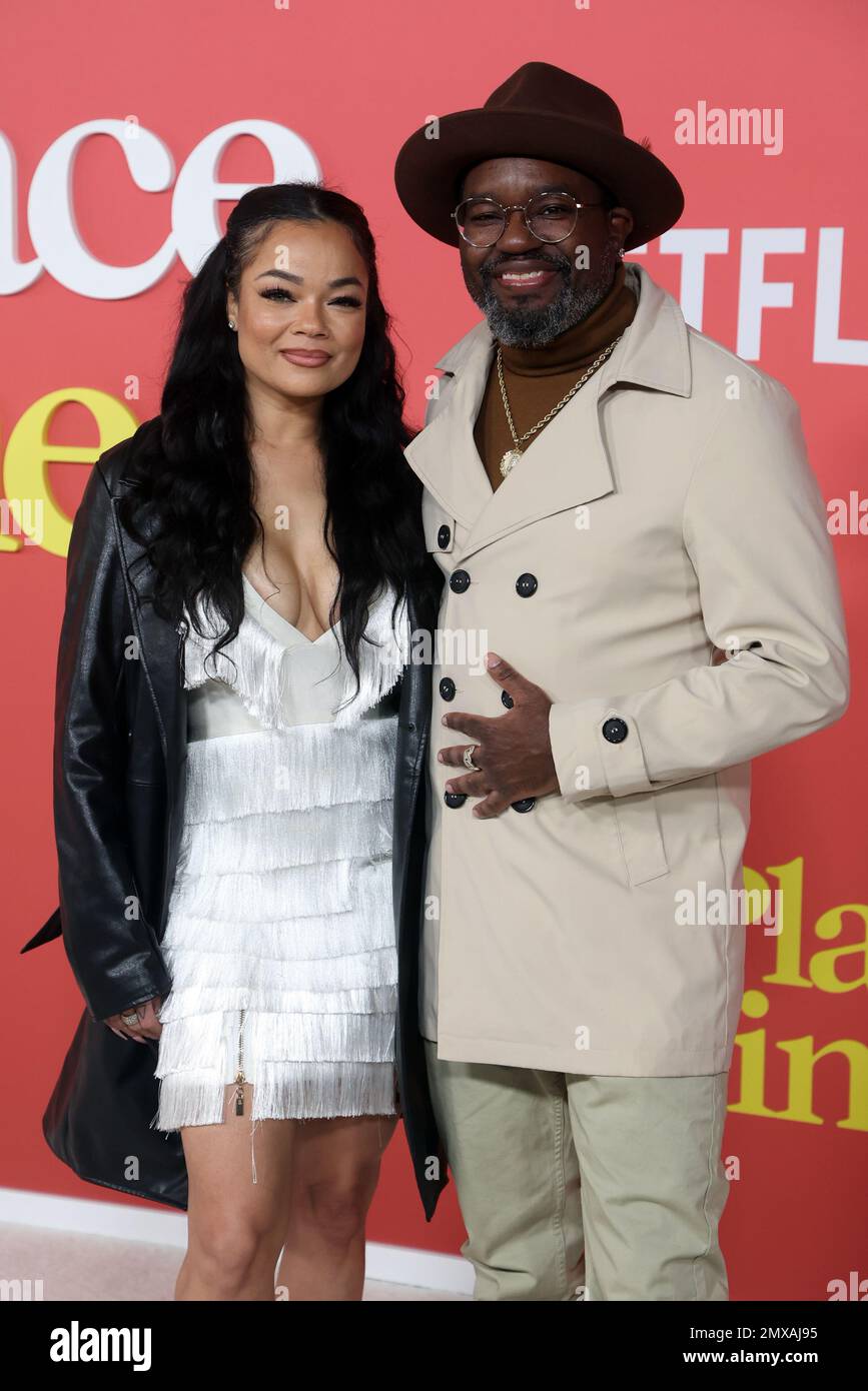Los Angeles, Ca. 2nd Feb, 2023. Lil Rel Howery and Dannella Lane at the