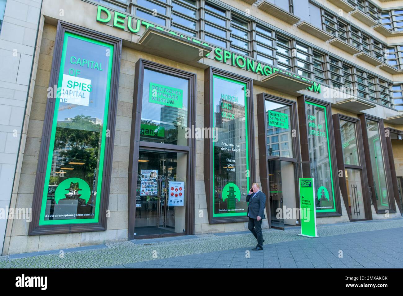 German Spy Museum, Leipziger Platz, Mitte, Berlin, Germany Stock Photo