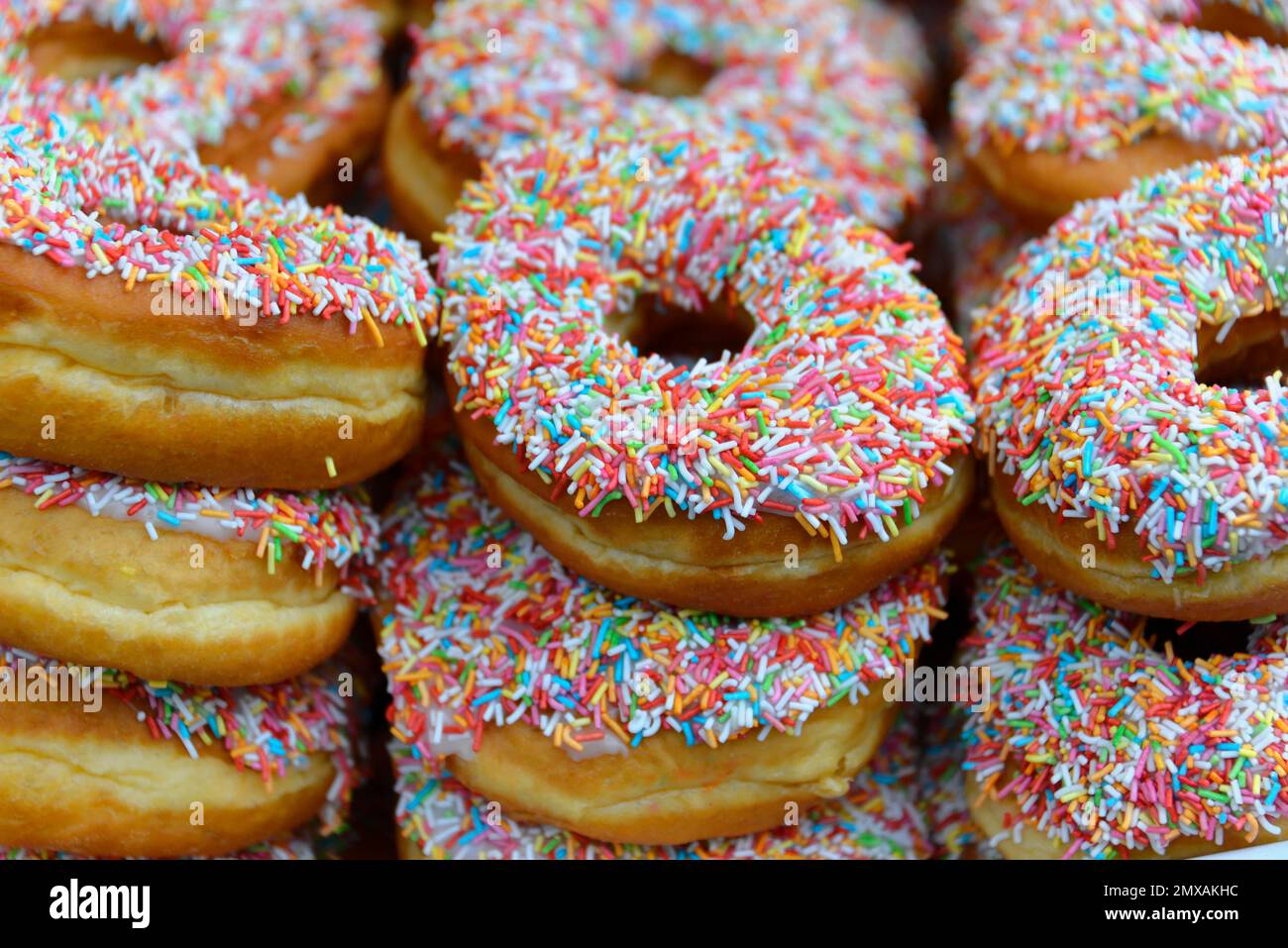 Donuts, Baked Goods, Portobello Road, London, England, United Kingdom