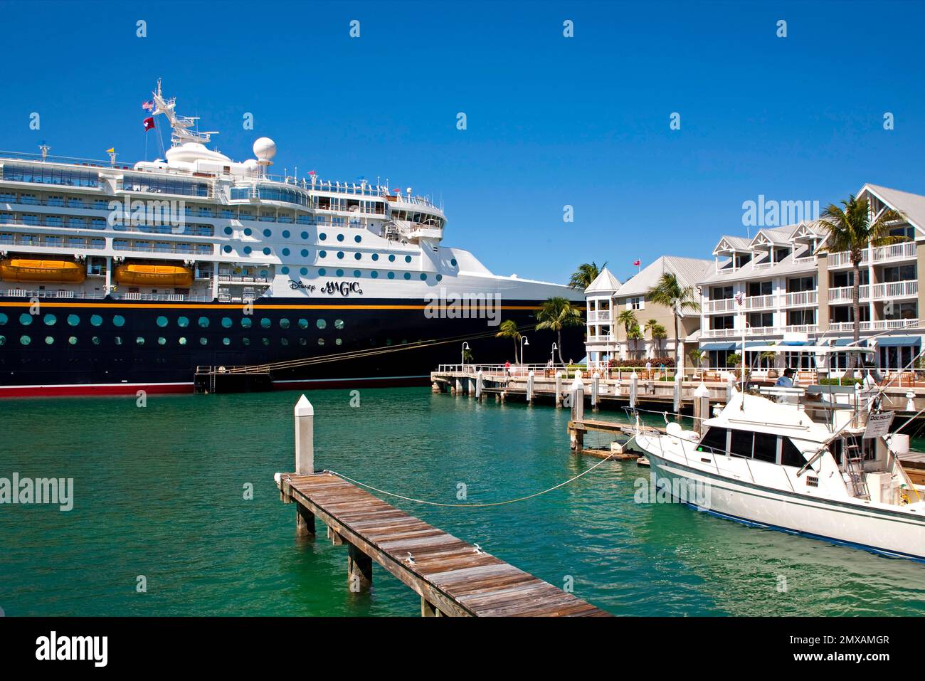 Cruise ship in port, Key West, Florida/ cruise liner, Key West, Florida