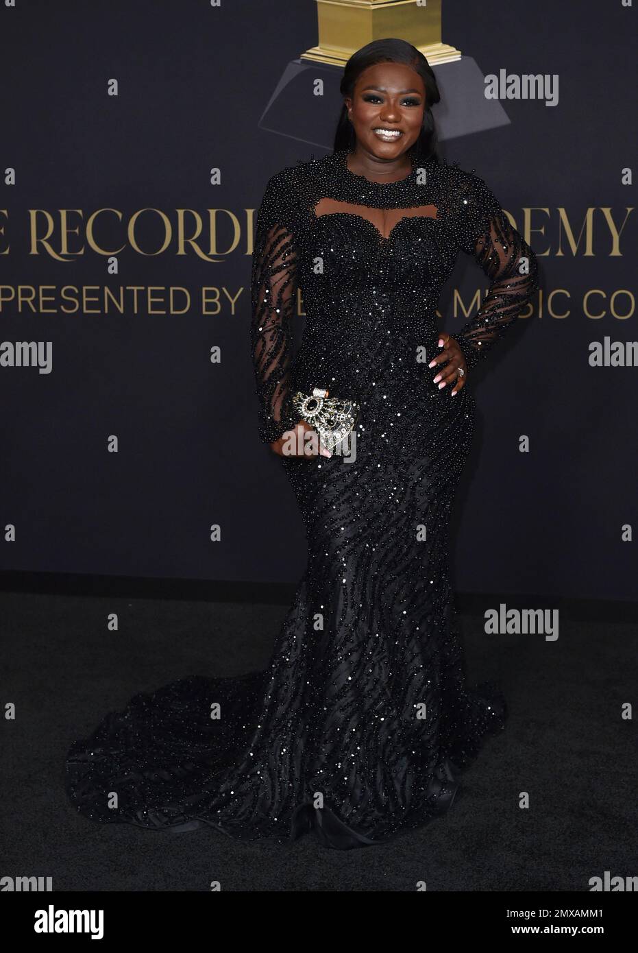 Dentaa arrives at the Black Music Collective on Thursday, Feb. 2, 2023 ...