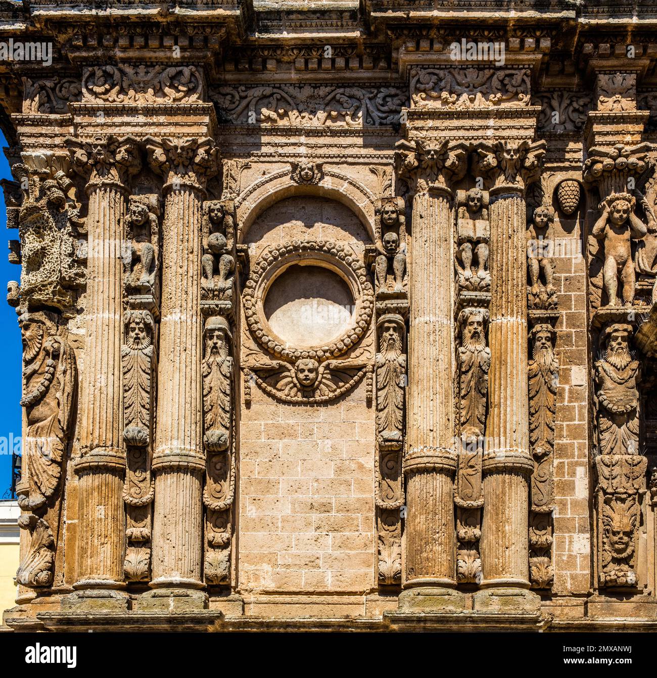 Baroque church Chiesa San Domenico, Nardo, Puglia, Nardo, Puglia, Italy