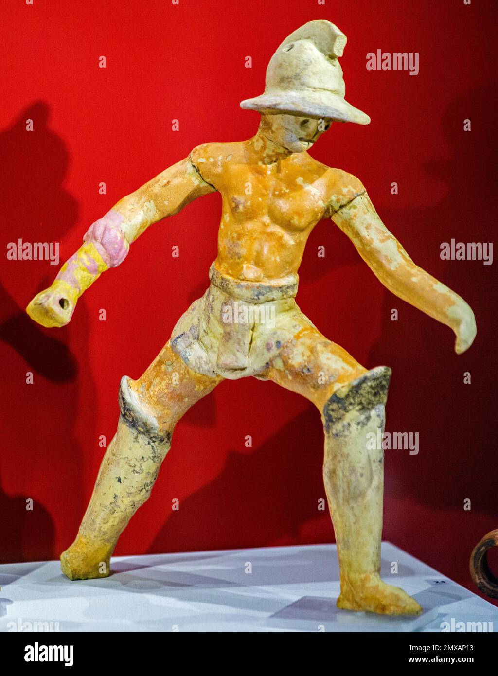 Terracotta gladiator, 1st century BC National Archaeological Museum