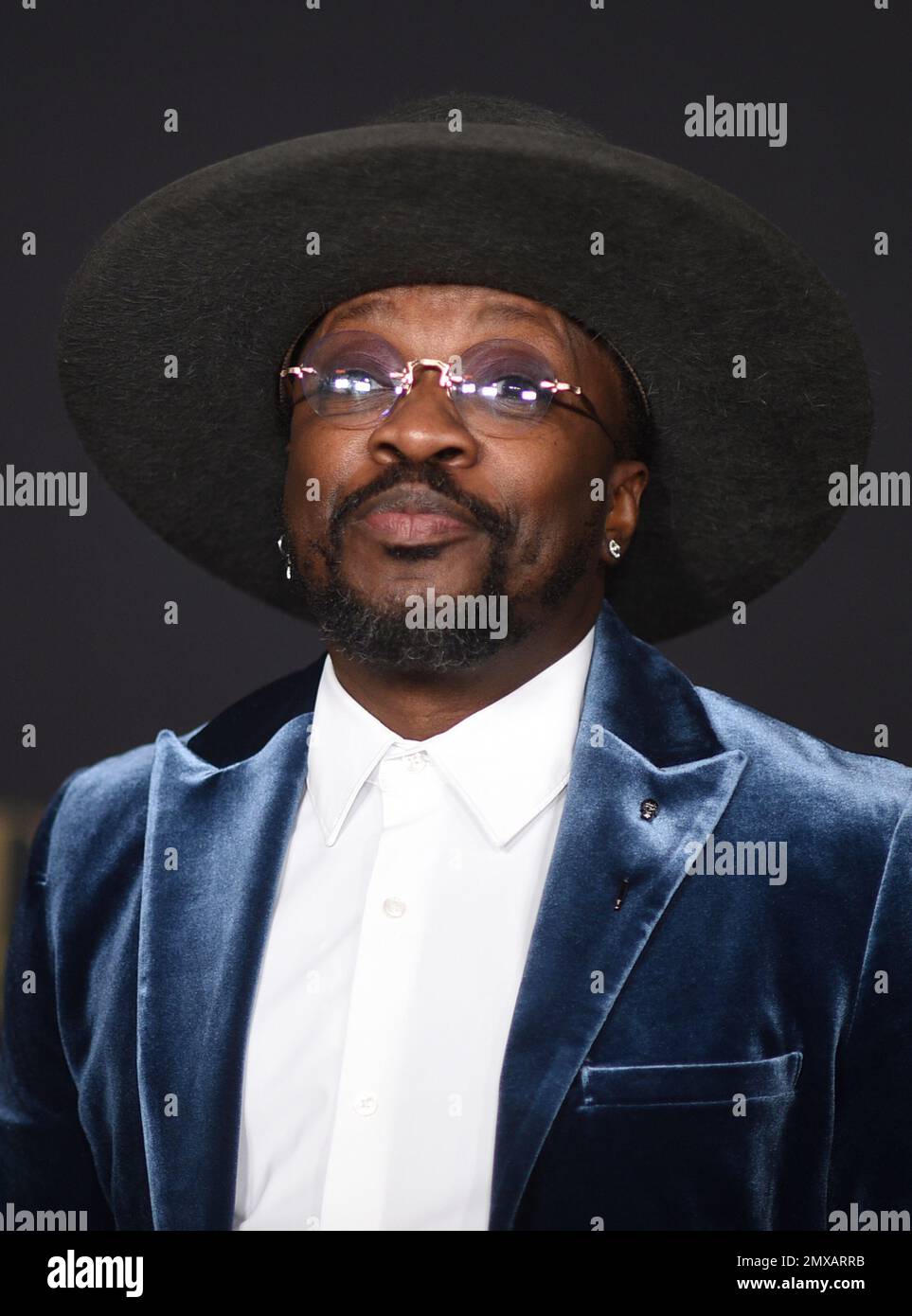 Anthony Hamilton arrives at the Black Music Collective on Thursday, Feb
