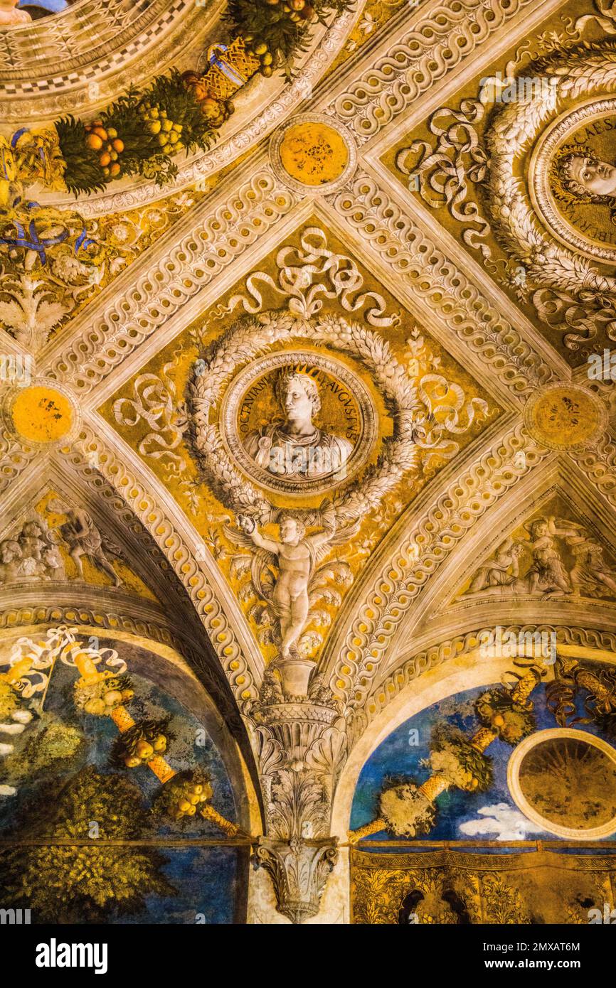 Ceiling, Camera degli Sposi, Bridal Room, painted between