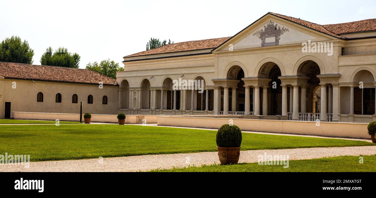 Mannerist architecture, Palazzo Te, pleasure palace, Mantua, Lombardy ...