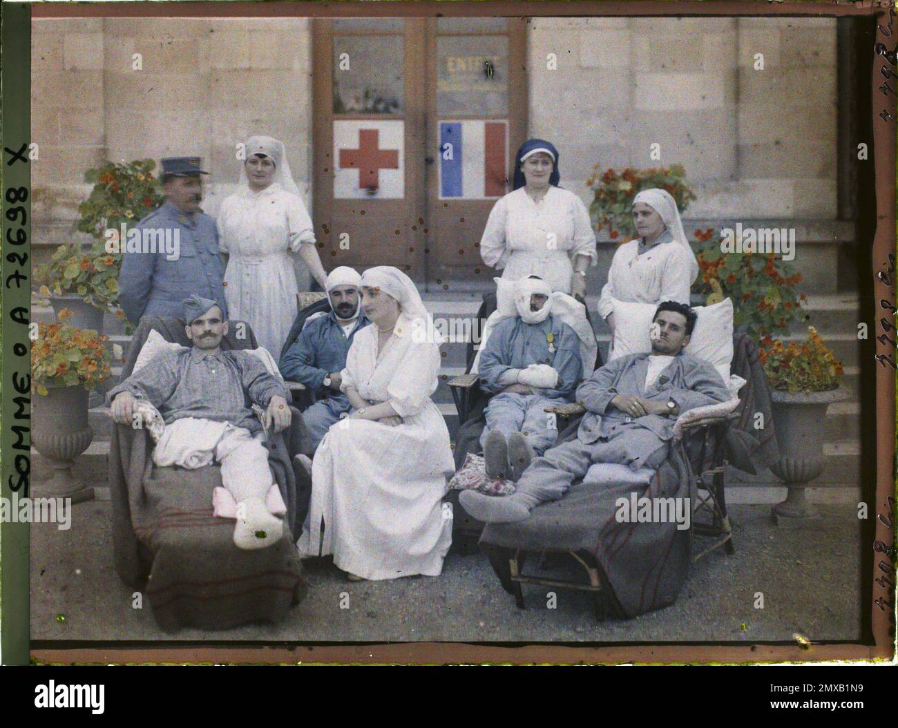 Woman military uniform exists high definition group portrait car hires