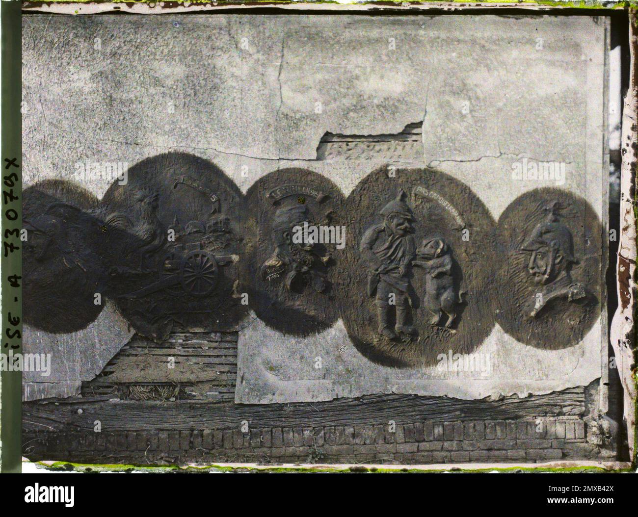Oise, France Art of Trenches: Bas-relief , 1915 - Picardie - Stéphane ...
