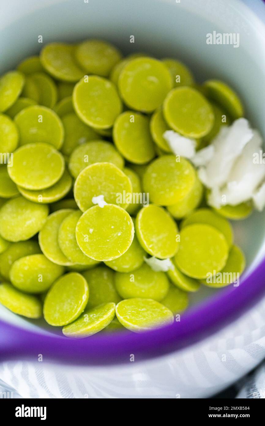 Carrot Chocolate Covered Pretzels Stock Photo Alamy