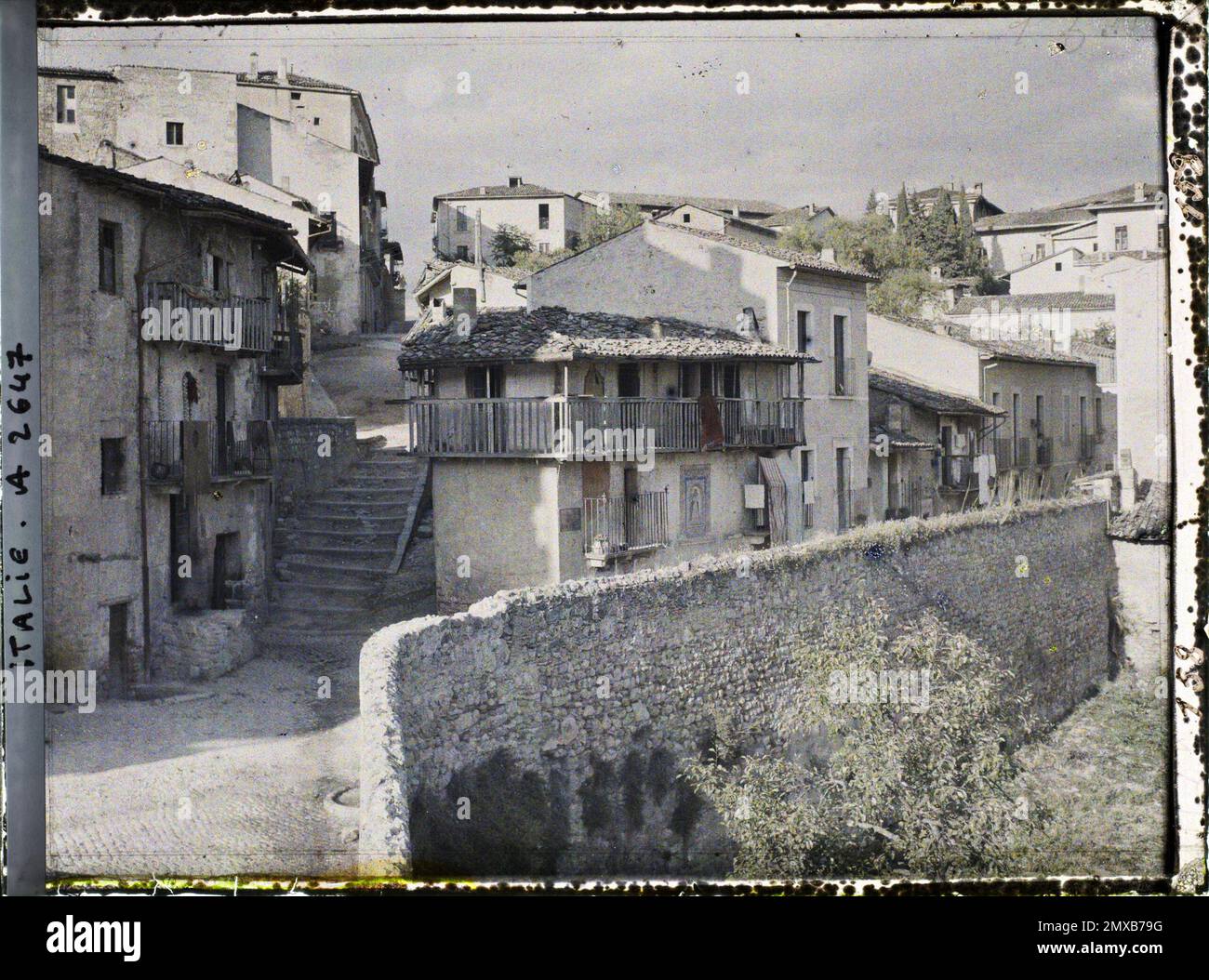 Staircase home balcony loggia habitat architecture italy aquil hires