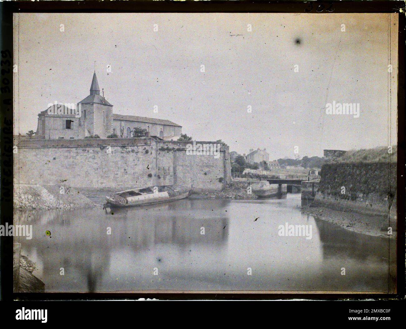 La Rochelle, France The old SaintNicolas church, Place de la Motte