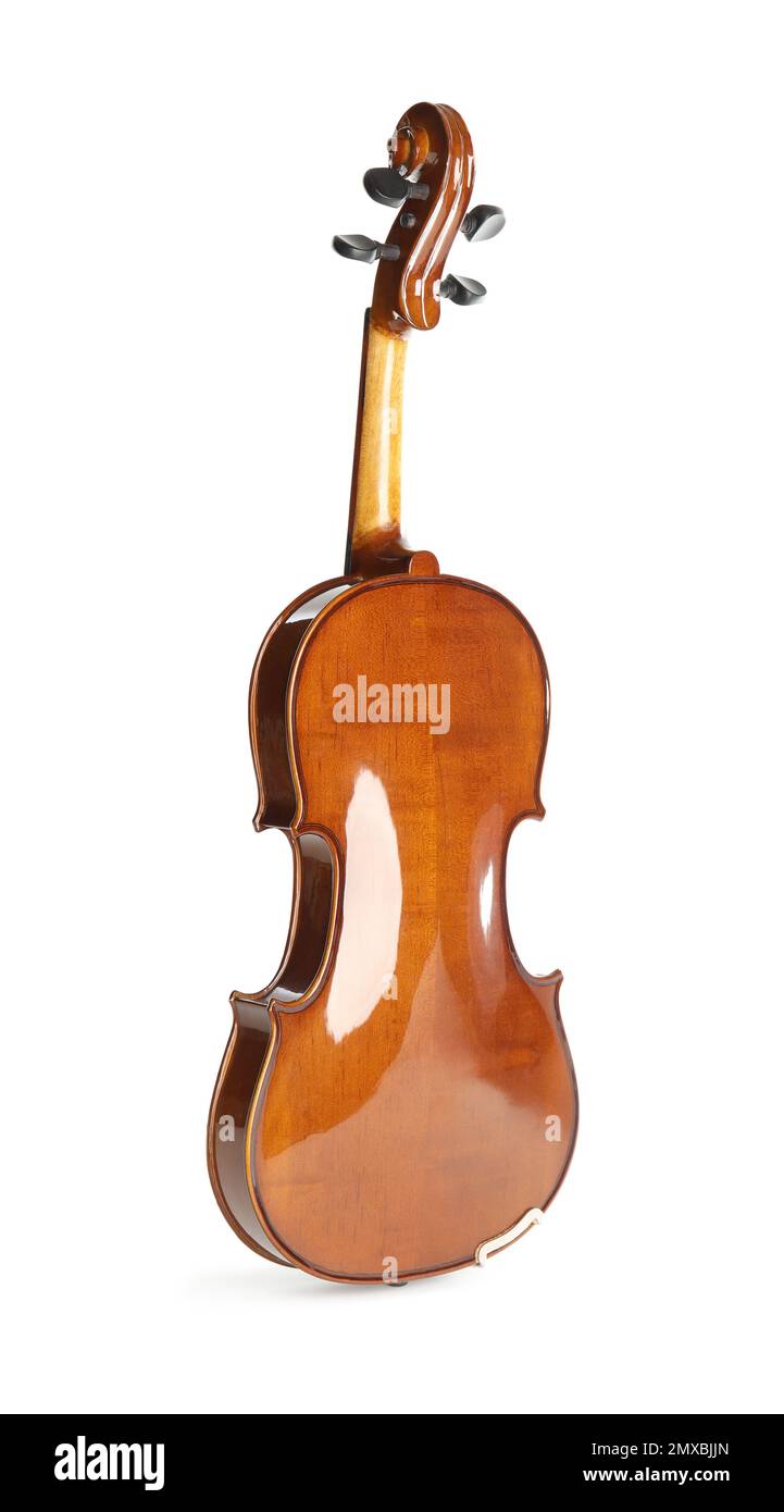 Classic violin isolated on white. Musical instrument Stock Photo Alamy