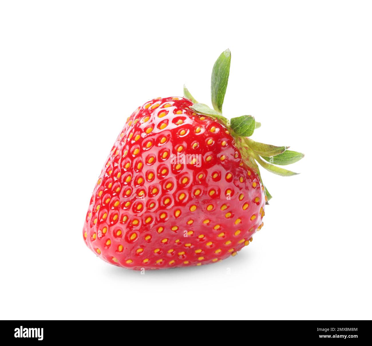 Delicious fresh ripe strawberry isolated on white Stock Photo - Alamy