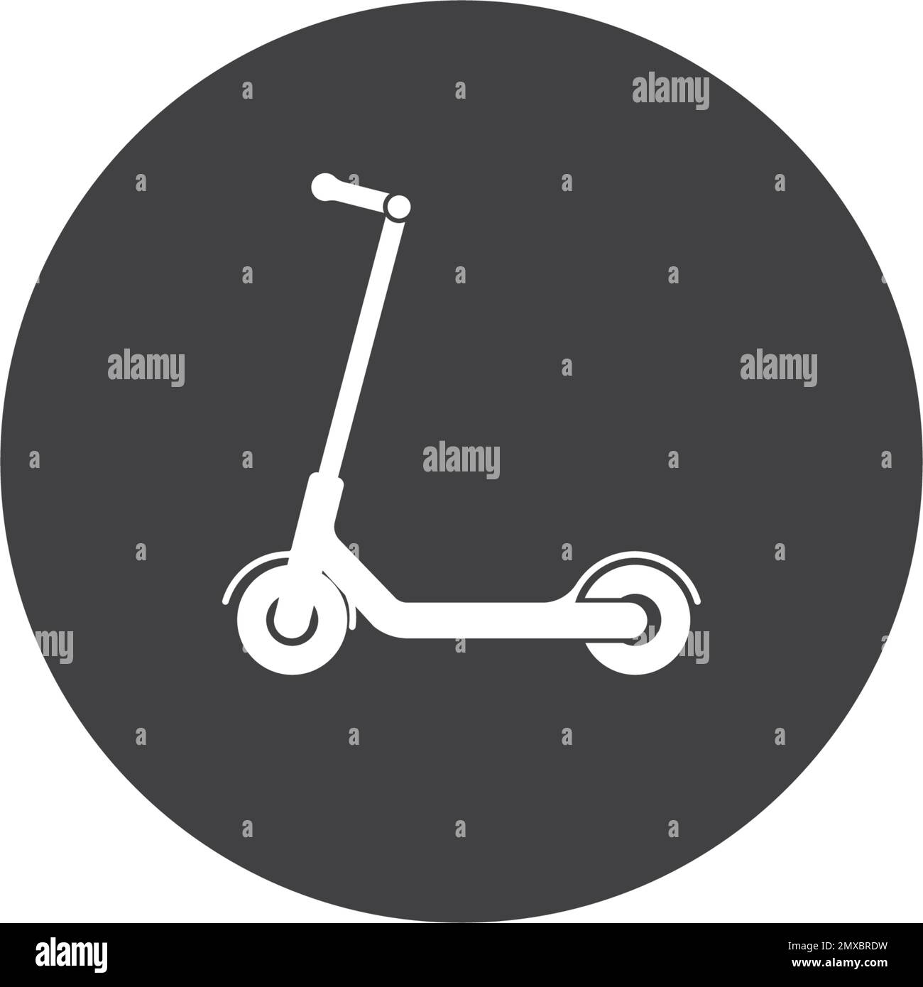 Scooter icon symbol design illustration logo template Stock Vector