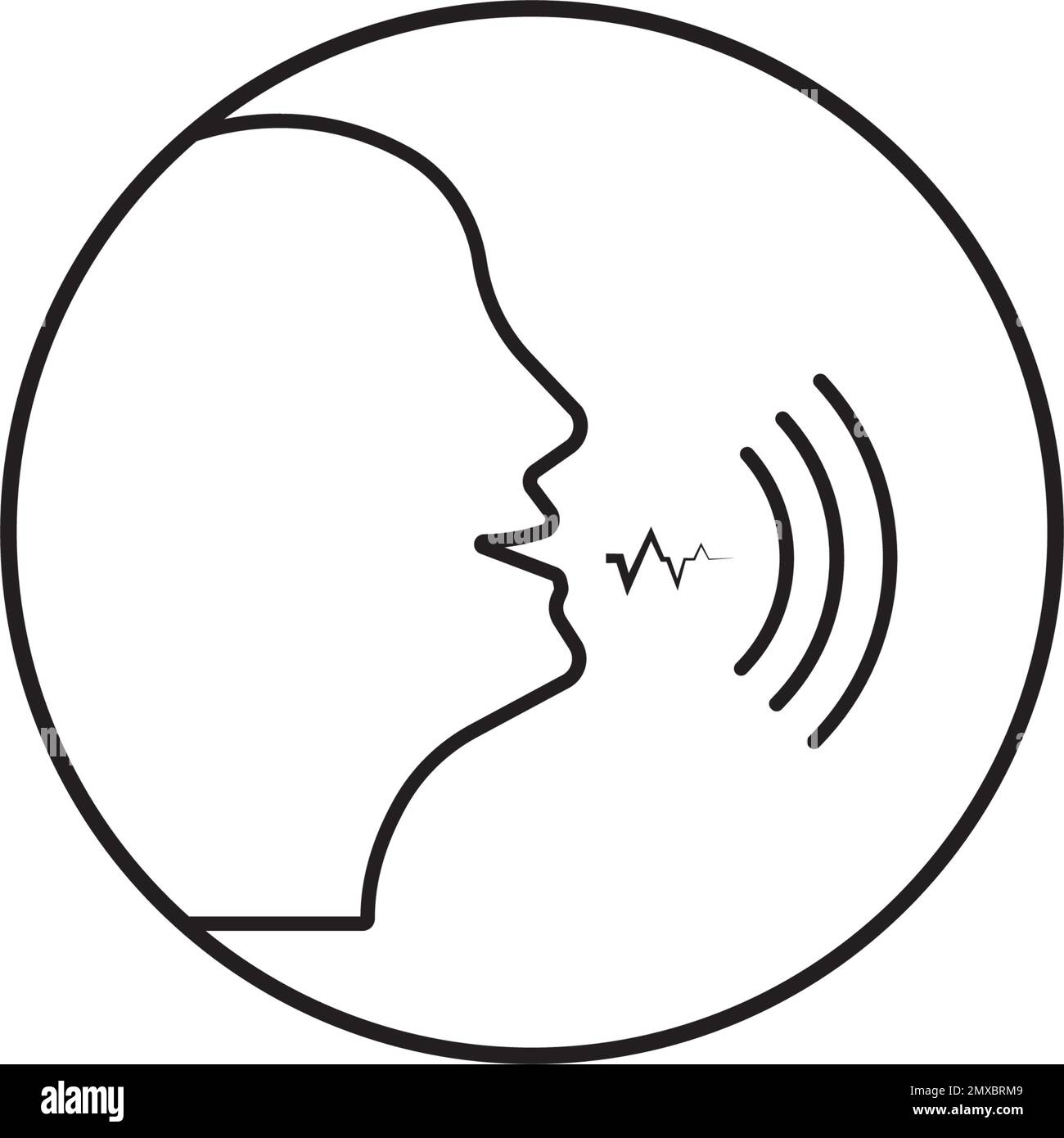 People talking icon vector illustration logo design Stock Vector Image ...