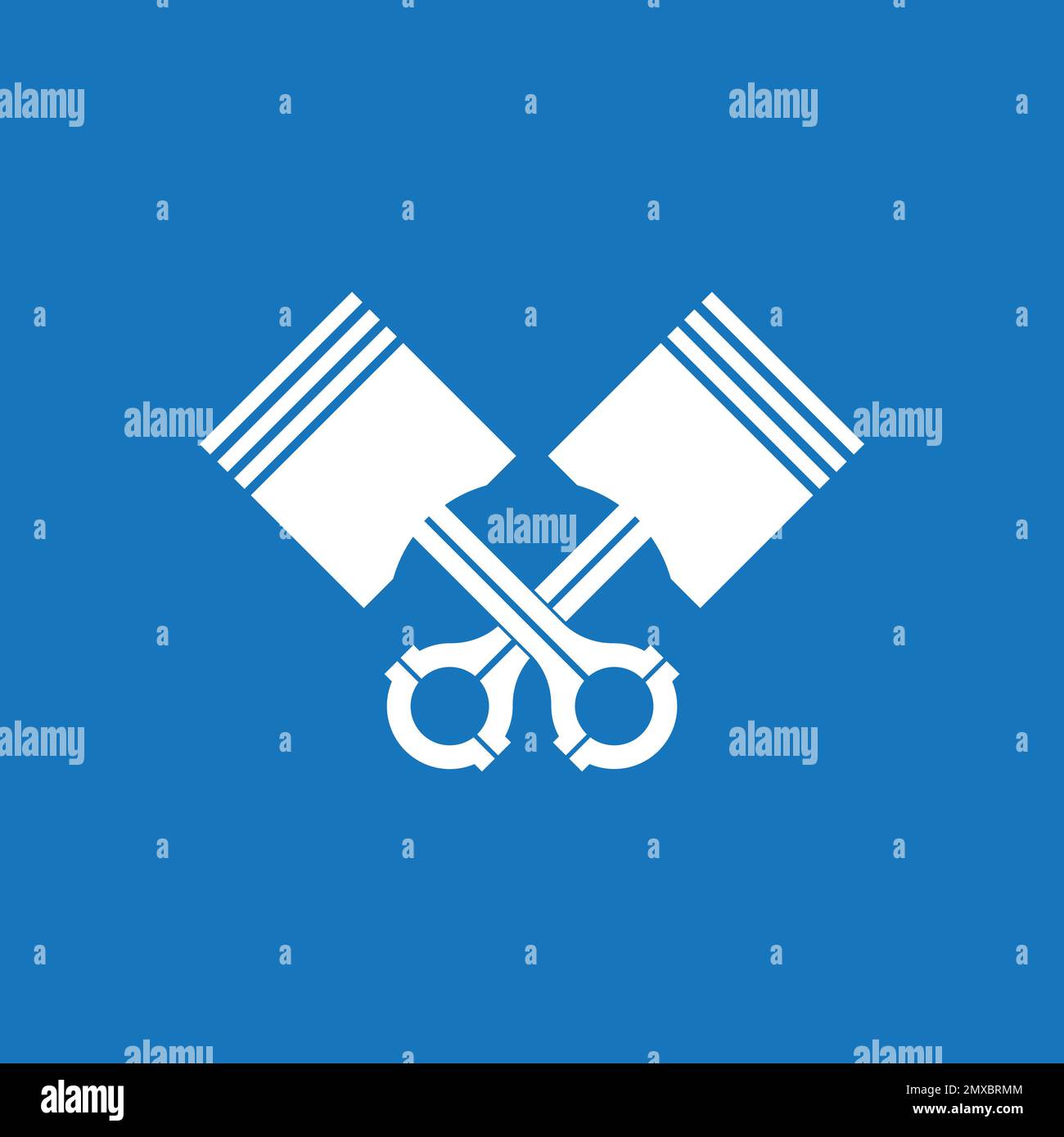 Piston vector icon illustration logo design Stock Vector Image & Art ...