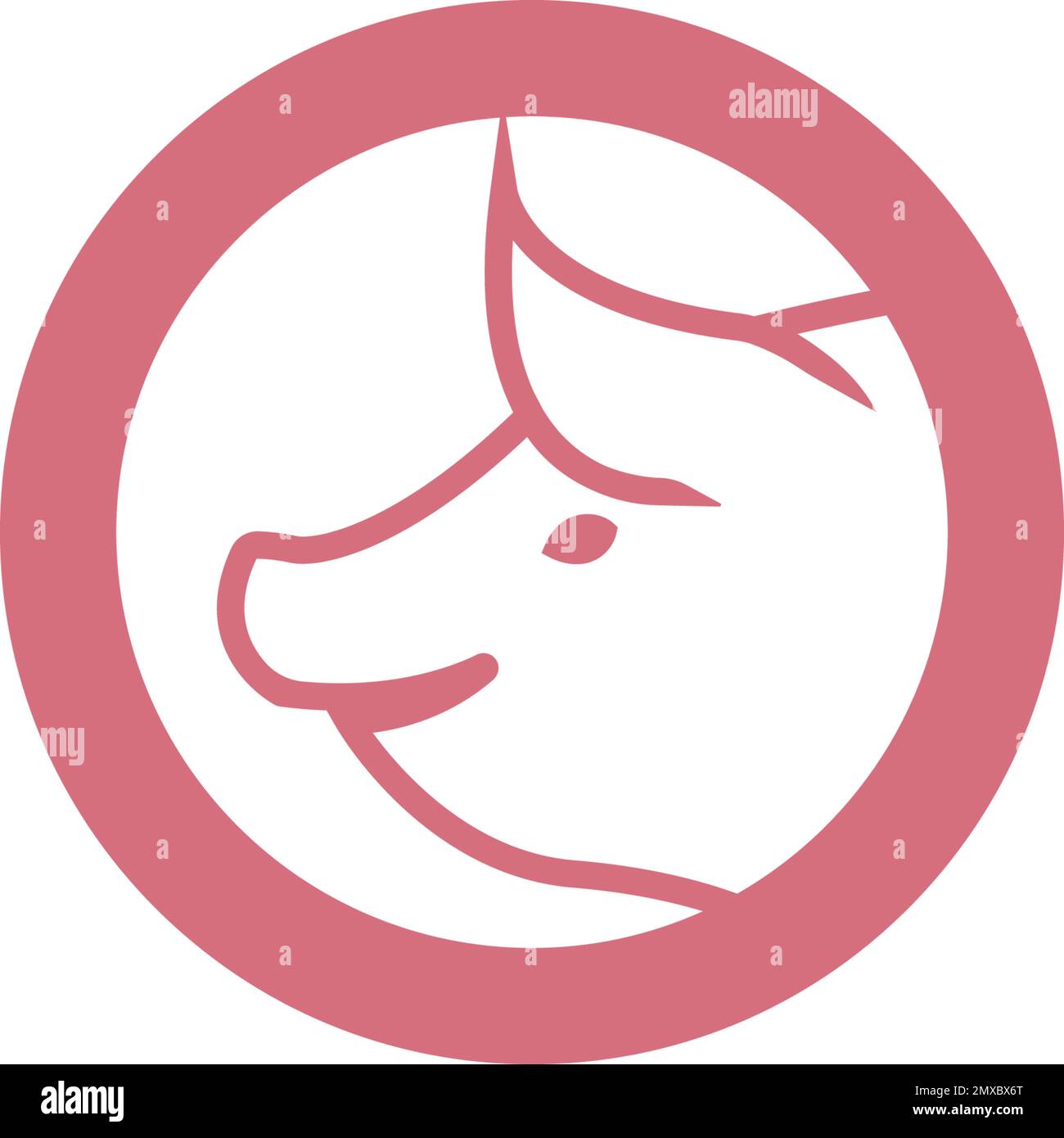 Pig heat icon vector illustration logo design. Stock Vector