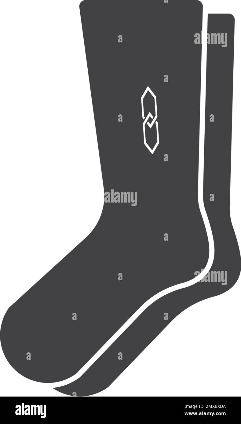 Socks icon vector illustration logo design Stock Vector Image & Art - Alamy