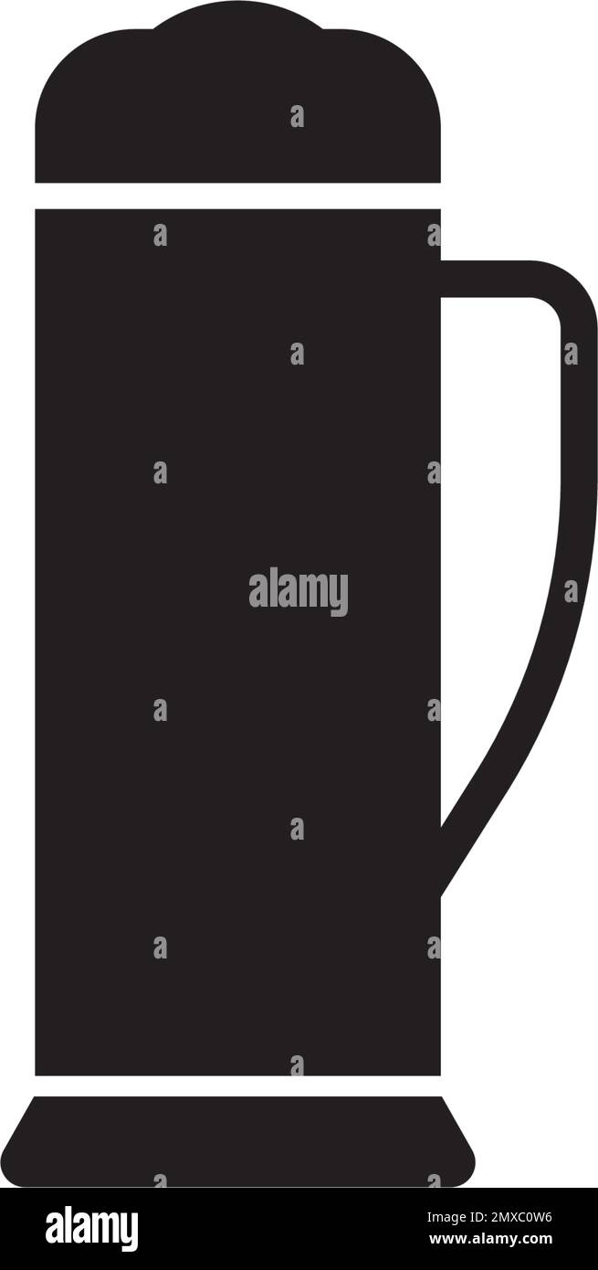 Thermos vector icon illustration design template Stock Vector Image