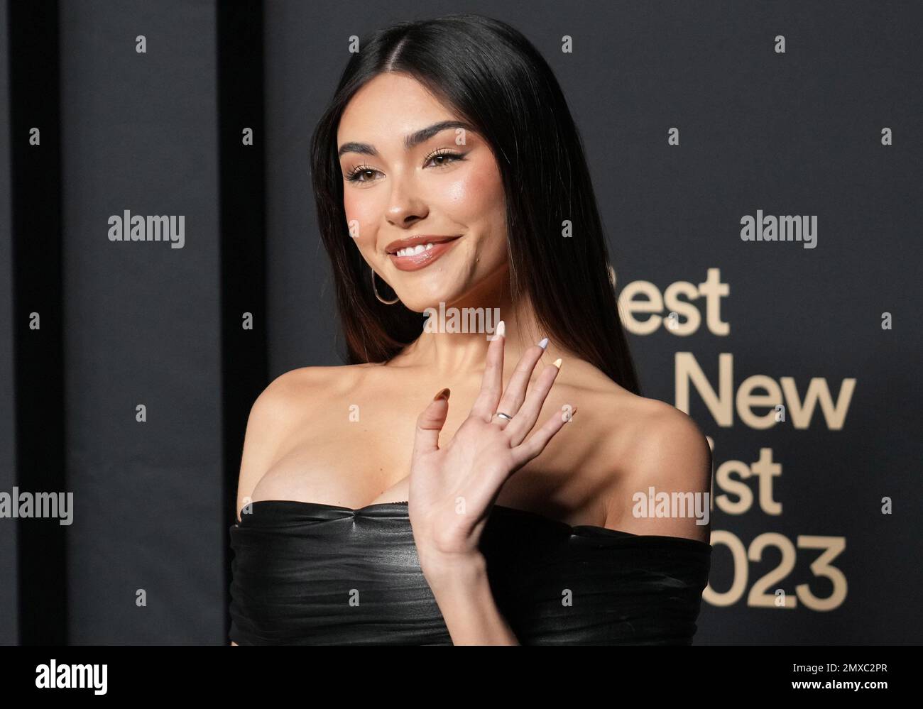 West Hollywood, CA, February 2, 2023. Madison Beer arrives at the