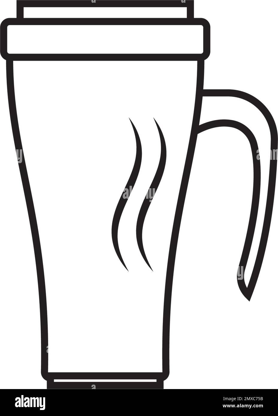 Thermos icon vector illustration logo design Stock Vector Image & Art