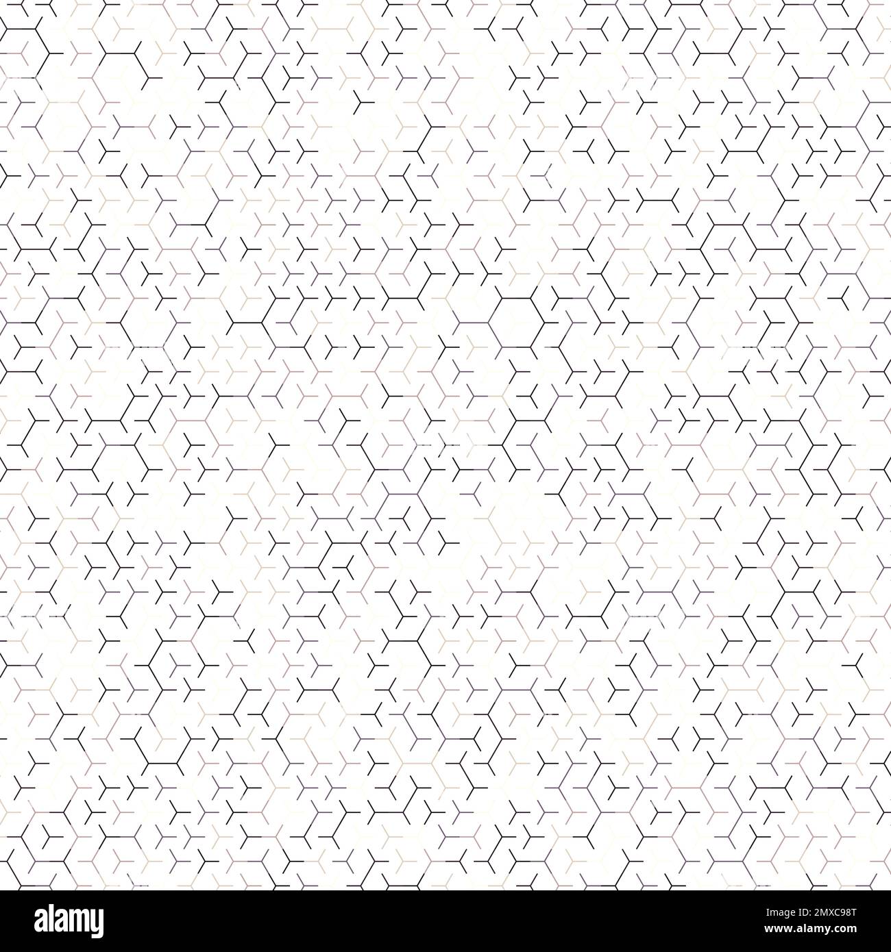 Hexagonal Maze generative pattern illustration Stock Vector Image & Art ...