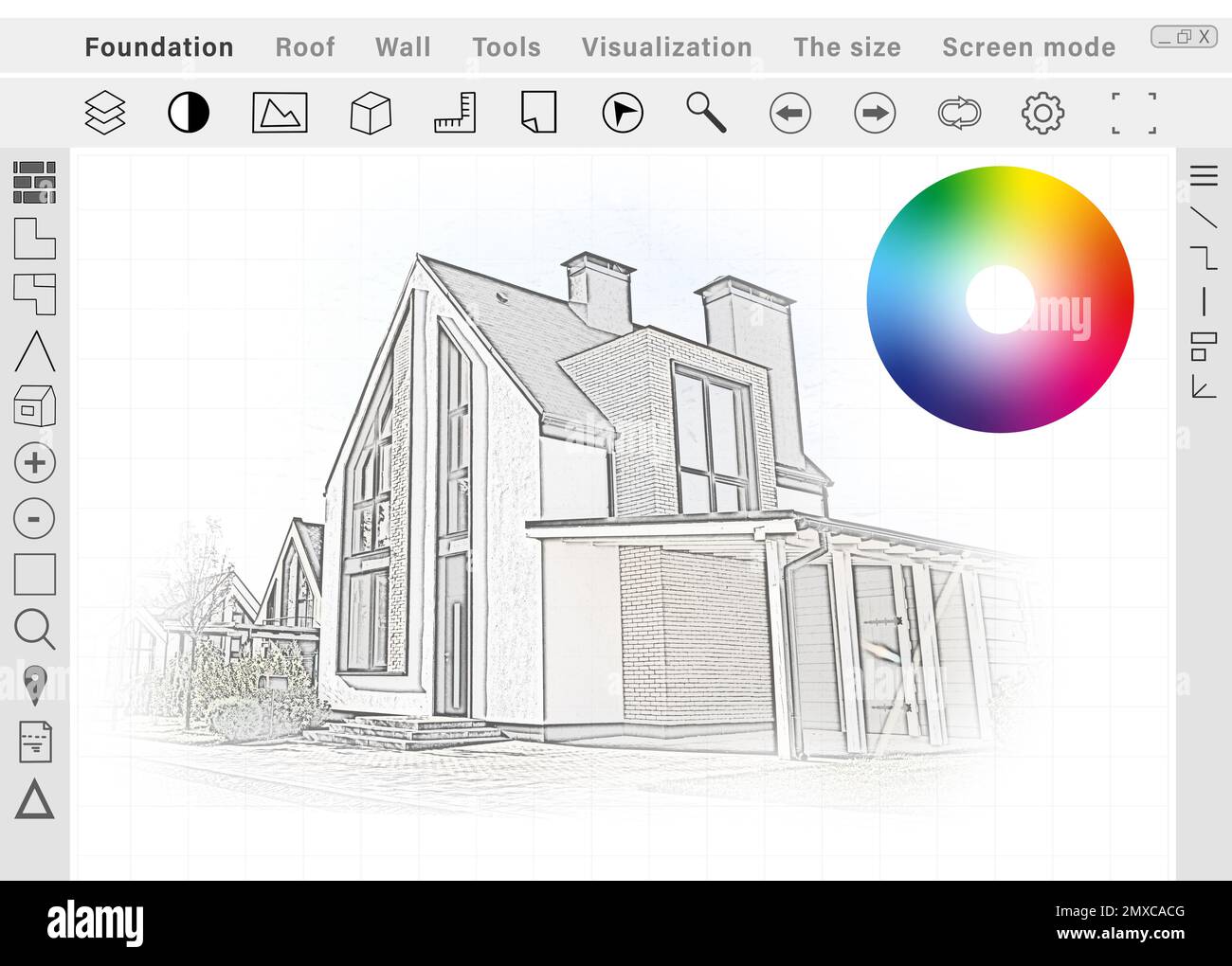 Vector Freeuse Stock Dreamhouse Drawing Modern House - House - Free  Transparent PNG Download - PNGkey