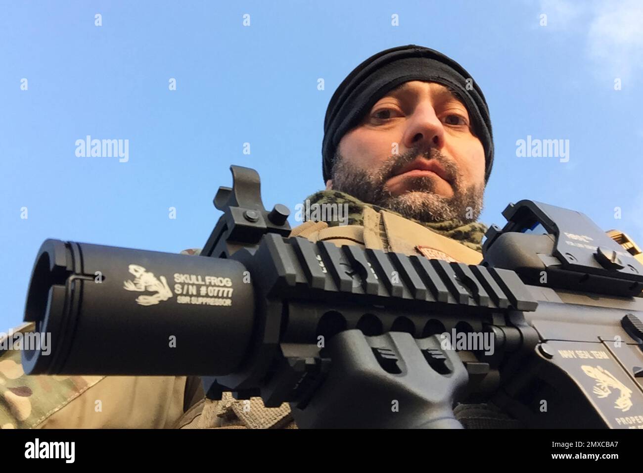 soldier selfie while he is fighting war Stock Photo Alamy
