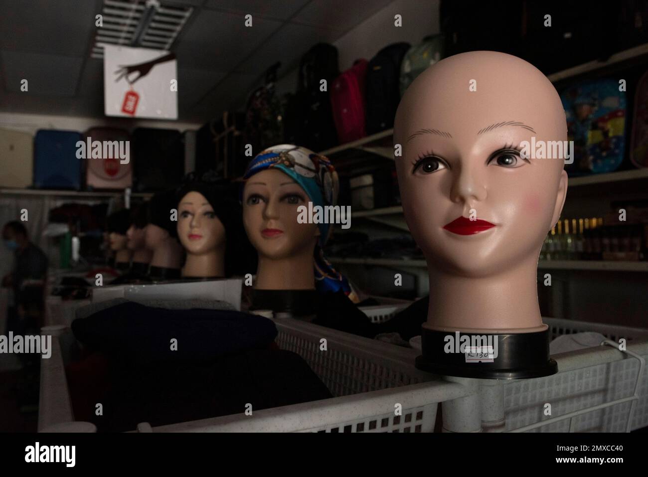 Kapstadt, South Africa. 26th Jan, 2023. Mannequins stand in the